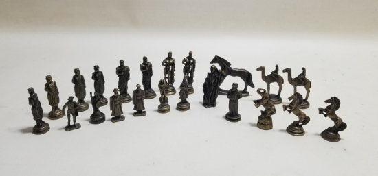 DEKORATİF PİRİNÇ OBJE LOTU