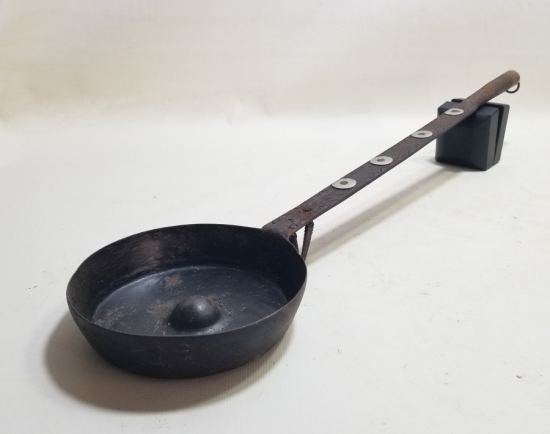 NADİR TİPTE OSMANLI DÖNEMİ CİNGİLLI TEKKE İŞİ KADİRİ GÜLLÜ KAHVE KAVURMA TAVASI