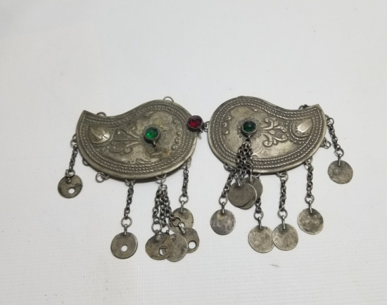 OSMANLI DÖNEMİ KABARTMA İŞÇİLİKLİ GELİN KEMER TOKASI