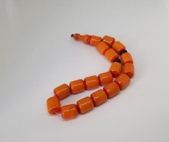 OSMANLI DÖNEMİ MİSKEVİ BAĞA MASKOT TESPİH