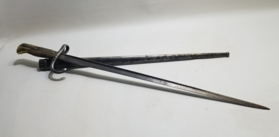 1. DÜNYA SAVAŞI DÖNEMİ ORİJİNAL KININDA FRANSIZ SUBAY SÜNGÜSÜ