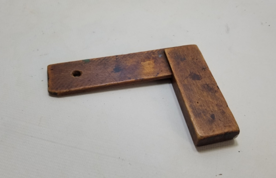 PRİMİTİF FORMLU EL YAPIMI OSMANLI DÖNEMİ AHŞAP GÖNYE