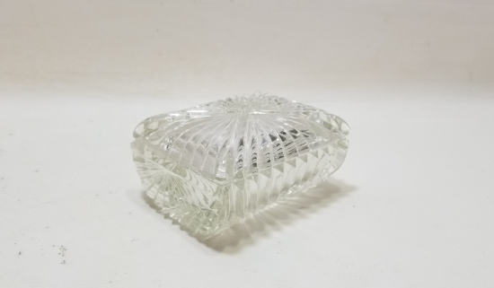 KRİSTAL KESME İŞÇİLİKLİ ANTİKA CAM ŞEKERLİK