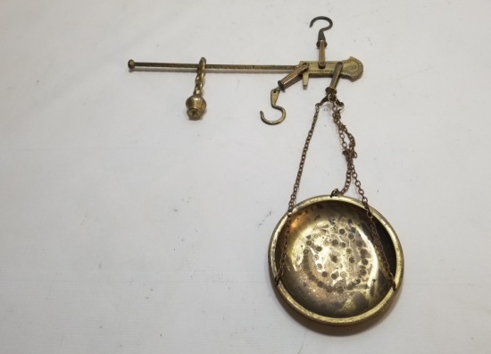 ANTİKA DEKORATİF BAHARATÇI TERAZİSİ