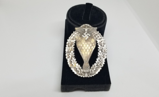 2. DÜNYA SAVAŞI DÖNEMİ NADİR NAZİ SUBAY ROZETİ - BRÖVESİ