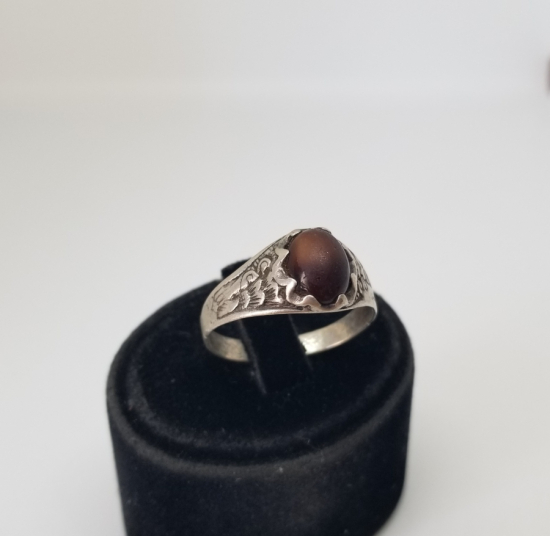 KABARTMA İŞÇİLİKLİ HAC HATIRASI GÜMÜŞ YÜZÜK