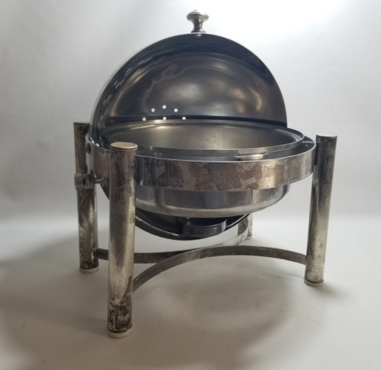 GÜMÜŞ KAPLAMA BÜYÜK BOY ANTİKA RECHAUD - İKRAMLIK