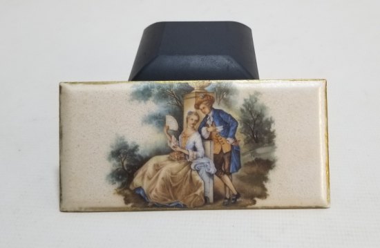 ANTİKA EMAYE FRANSIZ MİNİ PANO