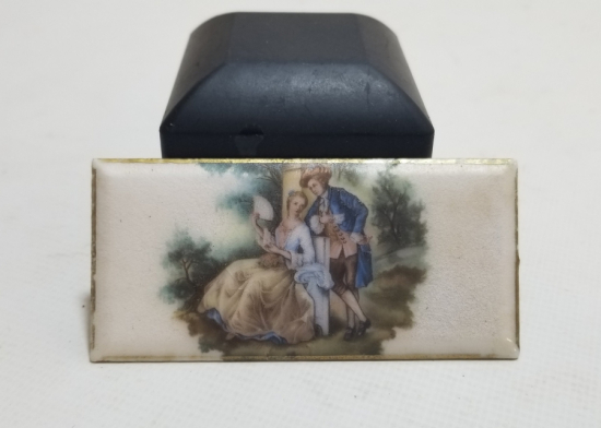 ANTİKA EMAYE FRANSIZ MİNİ PANO