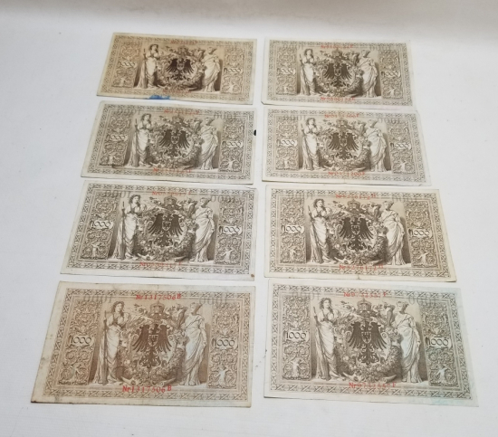 1910LARDAN ALMAN KAĞIT PARA LOTU