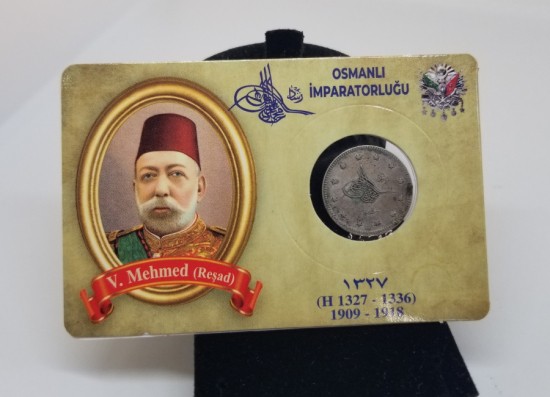 SULTAN MEHMET REŞAT HAN DÖNEMİ GÜMÜŞ 2 KURUŞ MECİDİYE