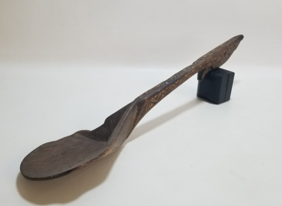 TAMAMI İŞLEMELİ OSMANLI DÖNEMİ NADİR AHŞAP TEKKE İŞİ AŞURE KEPÇESİ