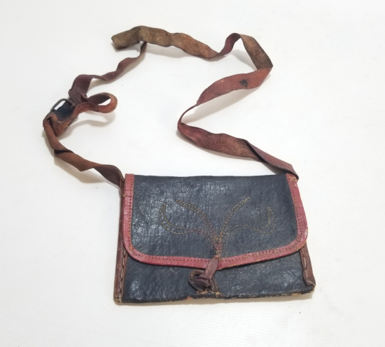 OSMANLI DÖNEMİ EL YAPIMI DERİ EFE - ASKER ENAM-I ŞERİF KABI