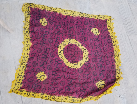 ÜZERİ AY YILDIZ FİGÜRLÜ OSMANLI DÖNEMİ KIRKAĞAÇ BASKISI KUNDAK