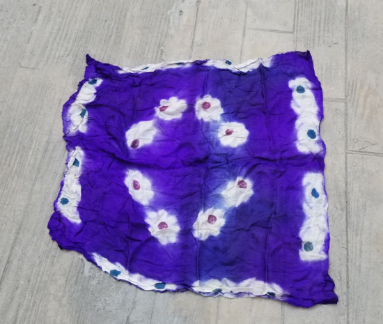 OSMANLI DÖNEMİ KIRKAĞAÇ BASKISI NADİR RENKTE İPEKLİ KUNDAK