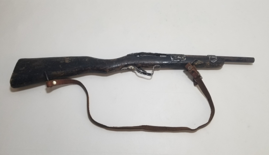 OSMANLI DÖNEMİ EL YAPIMI NADİR OYUNCAK MAVZER TÜFEĞİ