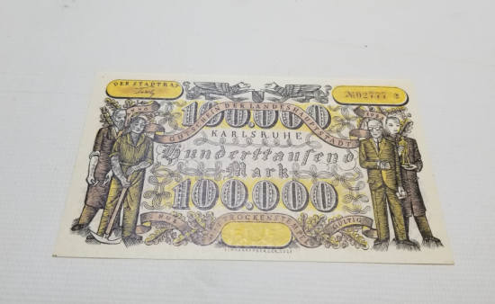 1923 TARİHLİ ALMAN HATIRA KAĞIT PARA