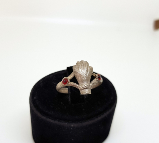 OSMANLI DÖNEMİ NADİR TİPTE RUM GÜMÜŞ YÜZÜK