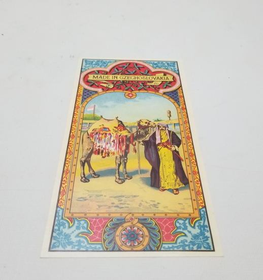 OSMANLI DÖNEMİ YÜKSEK KONDİSYONDA NADİR FES ETİKETİ