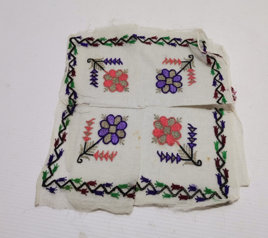 GÜMÜŞ SIRMALI VE İPEKLİ OSMANLI DÖNEMİ KULLANILMAMIŞ - AÇILMAMIŞ GELİN ÇEVRESİ