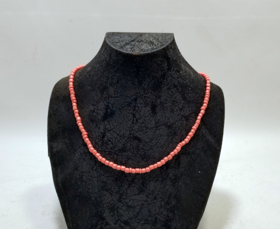 NADİR RENKTE MERCAN TAŞLI ANTİKA KOLYE