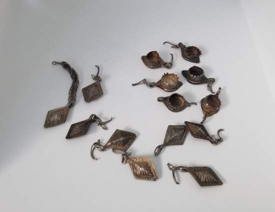 OSMANLI DÖNEMİ TÜRKMEN TAKI PARÇALARI LOTU