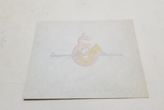 ÜZERİ OSMANLICA YAZILI NADİR GALATASARAY KÜREK TAKIMI MEKTUP ZARFI