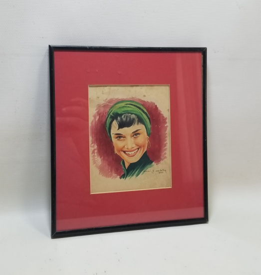 ALİ İHSAN AKTAŞ İMZALI ANTİKA SULU BOYA TABLO