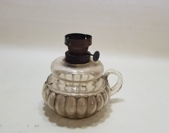 OSMANLI DÖNEMİ NADİR TİPTE TUTMAÇLI GAZ LAMBASI