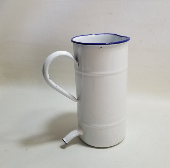 ÇİL KONDİSYONDA OSMANLI DÖNEMİ NADİR EMAYE SERUM ŞİŞESİ