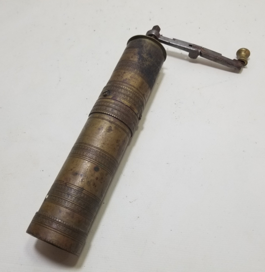 ÜZERİ USTA DAMGALI OSMANLI DÖNEMİ SÜLEYMANİYE KAHVE DEĞİRMENİ