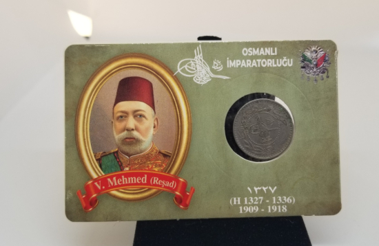 MEHMET REŞAT HAN DÖNEMİ KOLEKSİYONLUK NİKEL 10 PARA