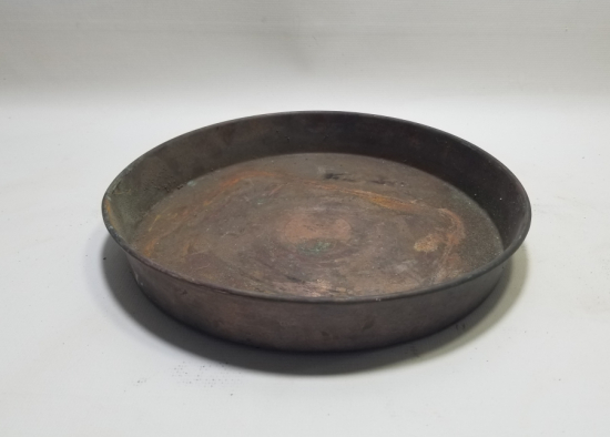 OSMANLI DÖNEMİ KIZIL BAKIR EKMEK TAVASI