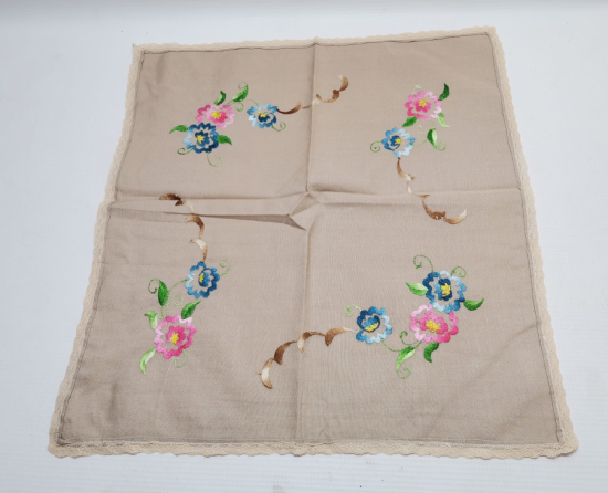 EL YAPIMI RUM İŞİ OSMANLI DÖNEMİ RUNNER - TABAK ALTLIĞI