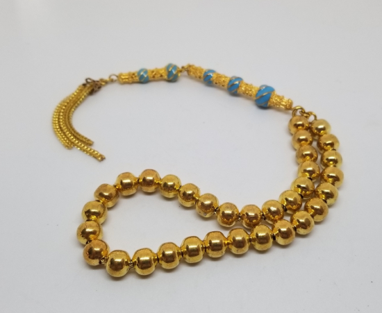 MİNE İŞÇİLİKLİ ALTIN KAPLAMA TESPİH