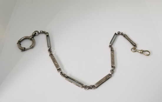 KALEM İŞÇİLİKLİ OSMANLI DÖNEMİ GÜMÜŞ SAAT KÖSTEĞİ