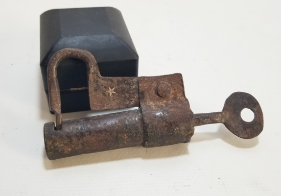 ORİJİNAL ANAHTARIYLA OSMANLI DÖNEMİ EL YAPIMI KİLİT