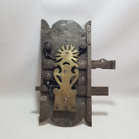 OSMANLI DÖNEMİ EL YAPIMI NADİR TİPTE BÜYÜK BOY HAN KAPISI KİLİDİ