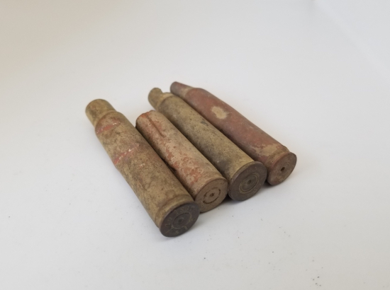 1. DÜNYA SAVAŞI DÖNEMİ ÇANAKKALE CEPHESİ İNGİLİZ MAVZER MERMİSİ KOVANI LOTU