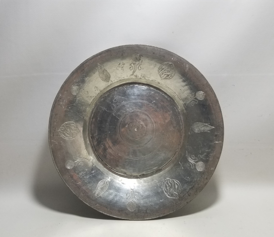 OSMANLI DÖNEMİ SELVİ MOTİFLİ BAKIR LENGER