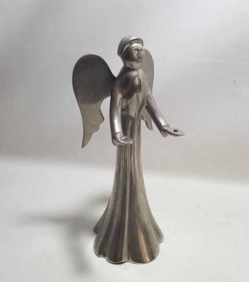 MELEK FİGÜRLÜ ANTİKA METAL OBJE