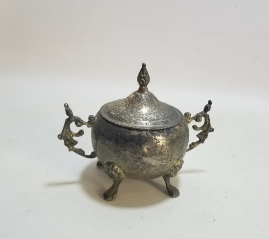 GÜMÜŞ KAPLAMA ANTİKA ŞEKERLİK