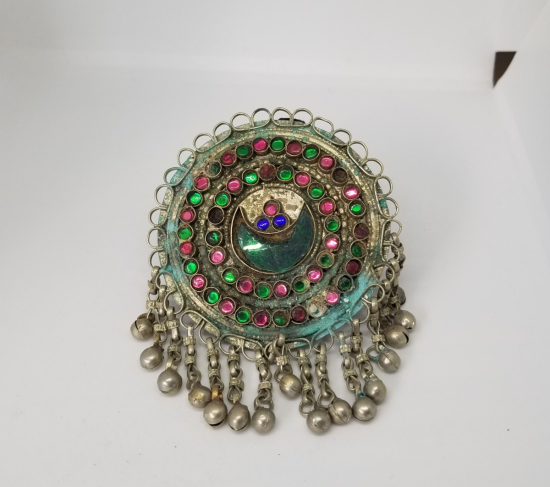 TÜRKMEN İŞİ ANTİKA GELİN ALINLIĞI