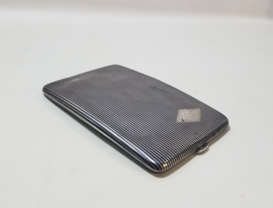 SAVATLI GÜMÜŞ ANTİKA İNGİLİZ SİGARA TABAKASI