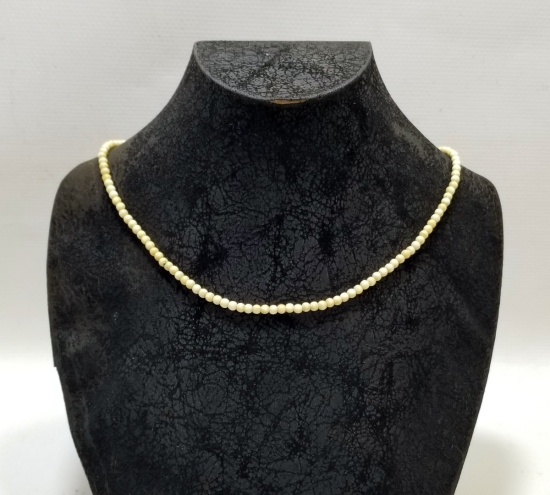 OSMANLI DÖNEMİ EL YAPIMI FİLDİŞİ GERDANLIK