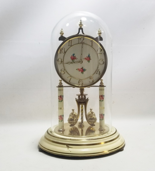 NADİR TİPTE ANTİKA KURMALI MASA SAATİ