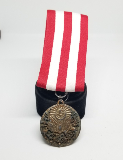 ÜZERİNDE OSMANLI DEVLET ARMASI BULUNAN NADİR TİPTE SÜNNET MAŞALLAHI