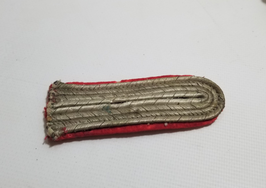 1. DÜNYA SAVAŞI DÖNEMİ SIRMA İŞÇİLİKLİ OSMANLI SUBAY APOLETİ