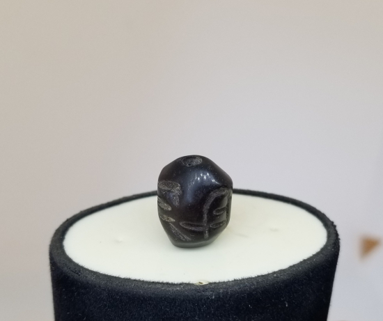 ÜZERİ DUALI OSMANLI DÖNEMİ AKİK KOLYE PARÇASI - HABBE