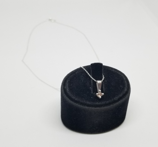 PIRLANTA TAŞLI ÖZEL YAPIM KOLYE